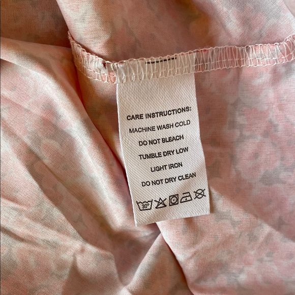 Pink Red Floral V-Neck Dress - Picture 3 of 7